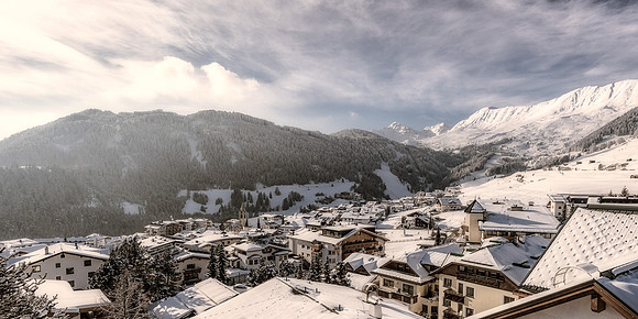 Winterliches Serfaus