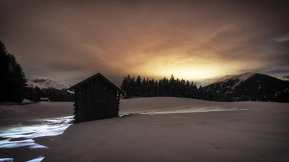 Licht und Schnee