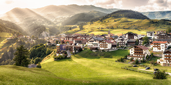 Südansicht Serfaus